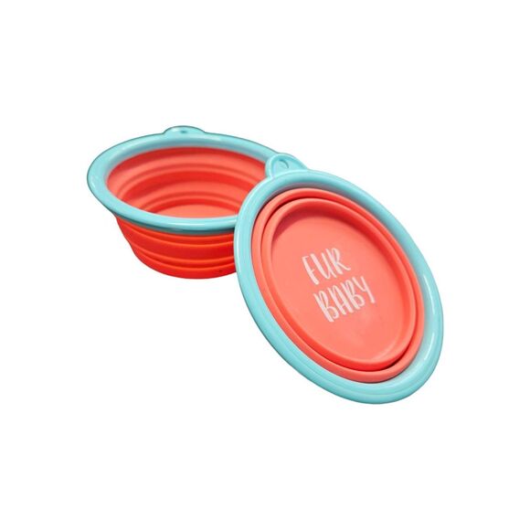 Collapsible Dog Watering Cup Set of 2 - Picture 1 of 7